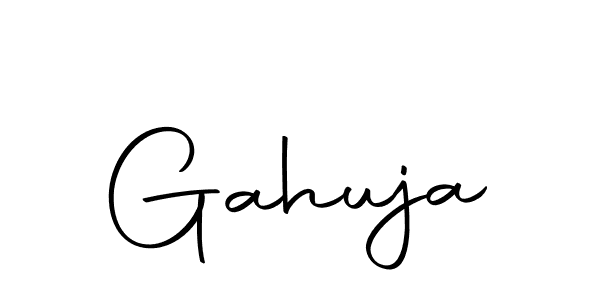 Make a short Gahuja signature style. Manage your documents anywhere anytime using Autography-DOLnW. Create and add eSignatures, submit forms, share and send files easily. Gahuja signature style 10 images and pictures png