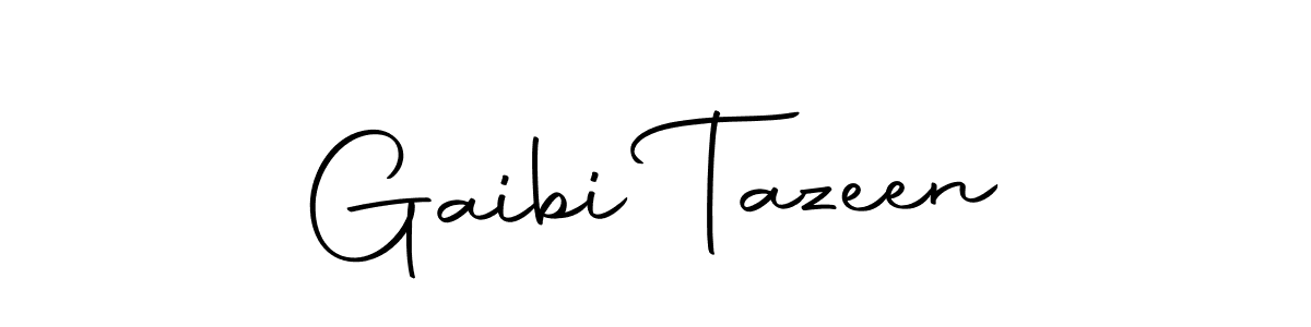 Here are the top 10 professional signature styles for the name Gaibi Tazeen. These are the best autograph styles you can use for your name. Gaibi Tazeen signature style 10 images and pictures png