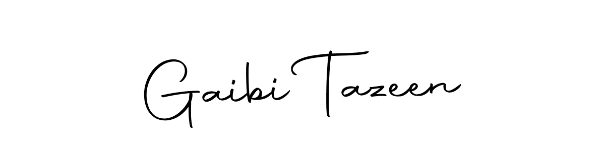 Once you've used our free online signature maker to create your best signature Autography-DOLnW style, it's time to enjoy all of the benefits that Gaibi Tazeen name signing documents. Gaibi Tazeen signature style 10 images and pictures png