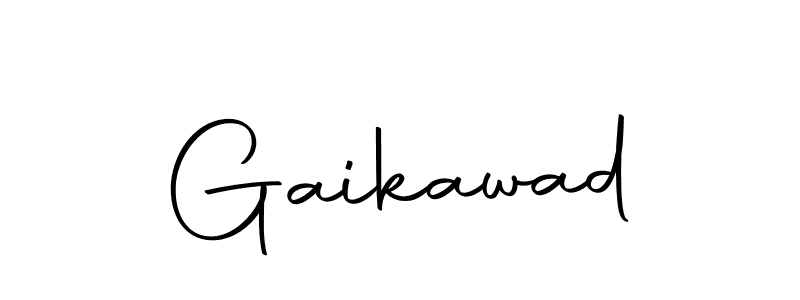 Gaikawad stylish signature style. Best Handwritten Sign (Autography-DOLnW) for my name. Handwritten Signature Collection Ideas for my name Gaikawad. Gaikawad signature style 10 images and pictures png