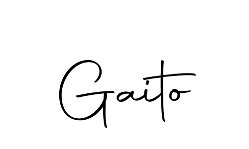 Make a beautiful signature design for name Gaito. Use this online signature maker to create a handwritten signature for free. Gaito signature style 10 images and pictures png