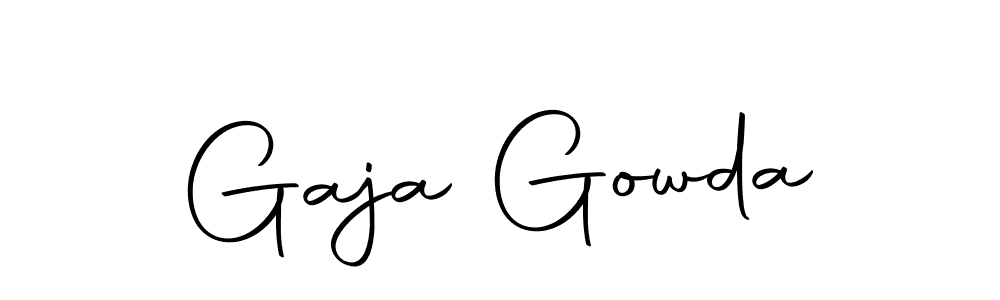Make a beautiful signature design for name Gaja Gowda. Use this online signature maker to create a handwritten signature for free. Gaja Gowda signature style 10 images and pictures png
