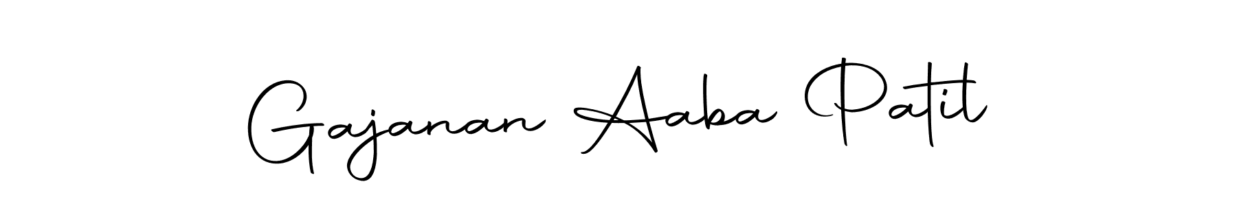 You should practise on your own different ways (Autography-DOLnW) to write your name (Gajanan Aaba Patil) in signature. don't let someone else do it for you. Gajanan Aaba Patil signature style 10 images and pictures png