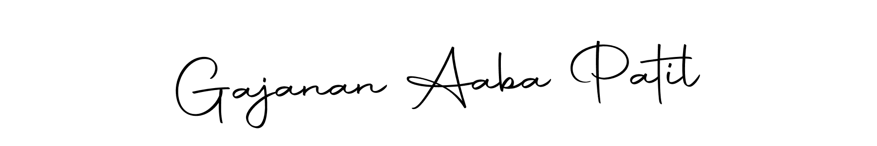 Similarly Autography-DOLnW is the best handwritten signature design. Signature creator online .You can use it as an online autograph creator for name Gajanan Aaba Patil. Gajanan Aaba Patil signature style 10 images and pictures png