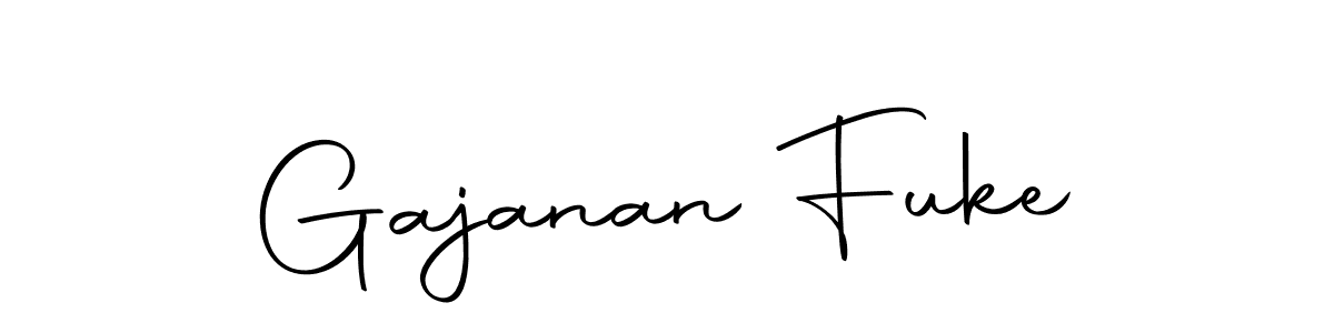 You can use this online signature creator to create a handwritten signature for the name Gajanan Fuke. This is the best online autograph maker. Gajanan Fuke signature style 10 images and pictures png