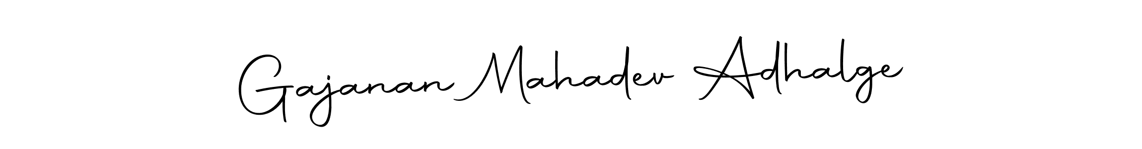 Gajanan Mahadev Adhalge stylish signature style. Best Handwritten Sign (Autography-DOLnW) for my name. Handwritten Signature Collection Ideas for my name Gajanan Mahadev Adhalge. Gajanan Mahadev Adhalge signature style 10 images and pictures png