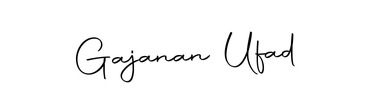 How to make Gajanan Ufad signature? Autography-DOLnW is a professional autograph style. Create handwritten signature for Gajanan Ufad name. Gajanan Ufad signature style 10 images and pictures png