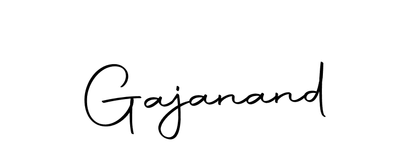 Make a beautiful signature design for name Gajanand. With this signature (Autography-DOLnW) style, you can create a handwritten signature for free. Gajanand signature style 10 images and pictures png