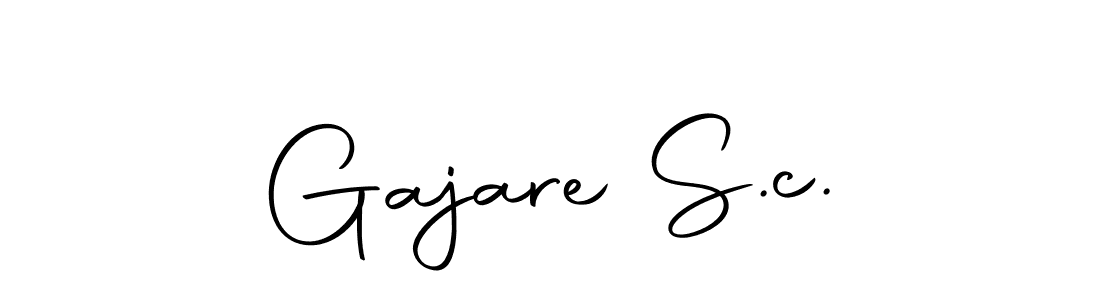 Similarly Autography-DOLnW is the best handwritten signature design. Signature creator online .You can use it as an online autograph creator for name Gajare S.c.. Gajare S.c. signature style 10 images and pictures png