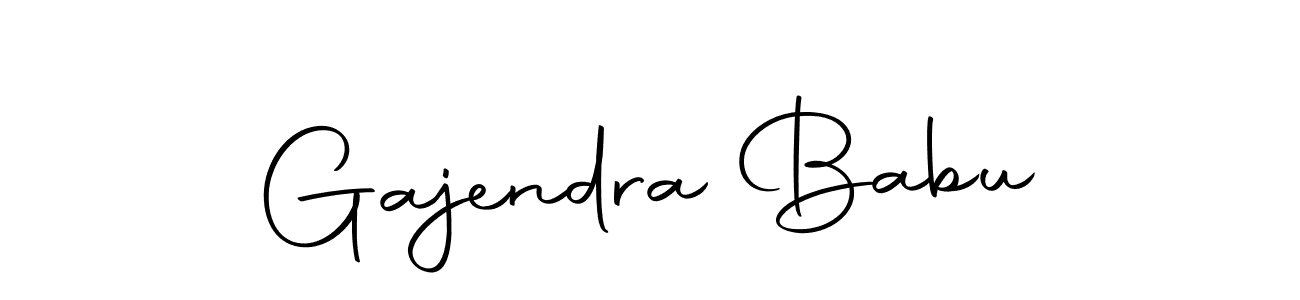 How to make Gajendra Babu signature? Autography-DOLnW is a professional autograph style. Create handwritten signature for Gajendra Babu name. Gajendra Babu signature style 10 images and pictures png