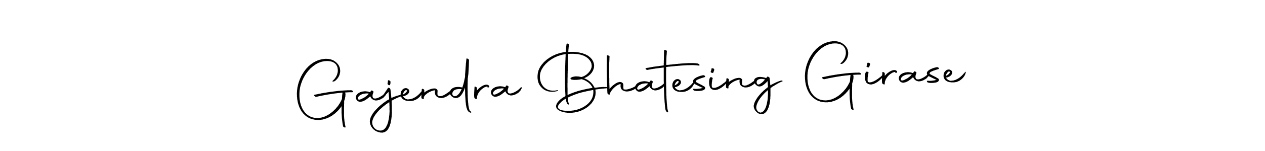 The best way (Autography-DOLnW) to make a short signature is to pick only two or three words in your name. The name Gajendra Bhatesing Girase include a total of six letters. For converting this name. Gajendra Bhatesing Girase signature style 10 images and pictures png