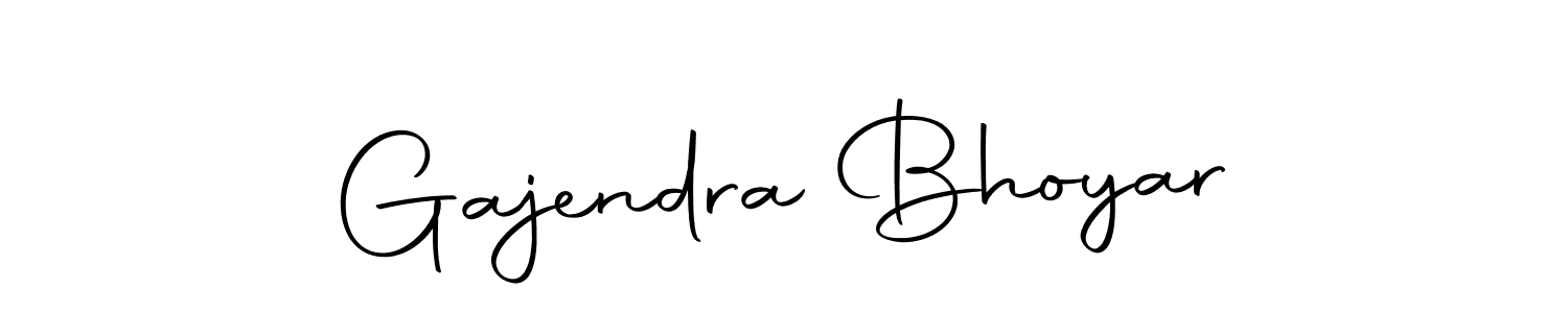 Make a beautiful signature design for name Gajendra Bhoyar. With this signature (Autography-DOLnW) style, you can create a handwritten signature for free. Gajendra Bhoyar signature style 10 images and pictures png