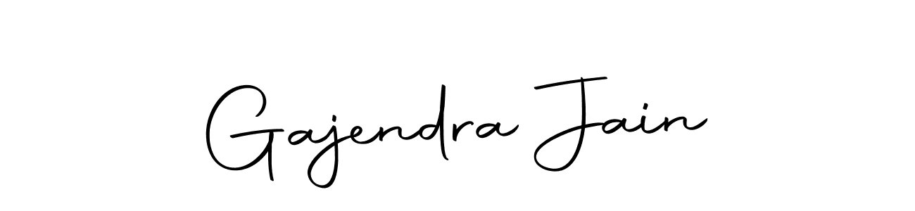 Make a beautiful signature design for name Gajendra Jain. Use this online signature maker to create a handwritten signature for free. Gajendra Jain signature style 10 images and pictures png