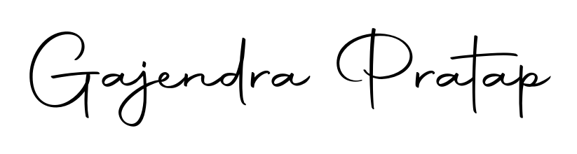 Designed for modern professionals: Gajendra Pratap name signature crafted with Autography-DOLnW script. Ready for digital PDF workflows. Gajendra Pratap signature style 10 images and pictures png