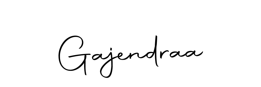 Design your own signature with our free online signature maker. With this signature software, you can create a handwritten (Autography-DOLnW) signature for name Gajendraa. Gajendraa signature style 10 images and pictures png