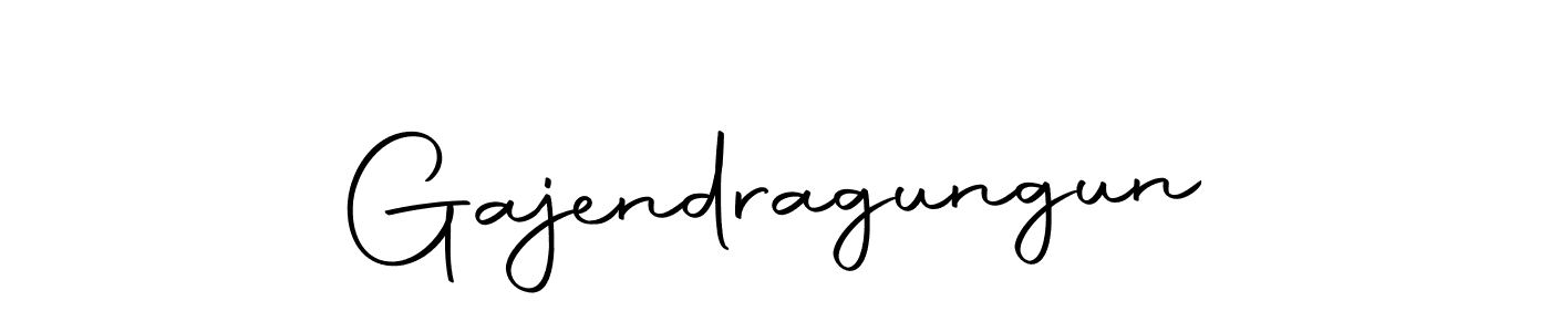 Design your own signature with our free online signature maker. With this signature software, you can create a handwritten (Autography-DOLnW) signature for name Gajendragungun. Gajendragungun signature style 10 images and pictures png
