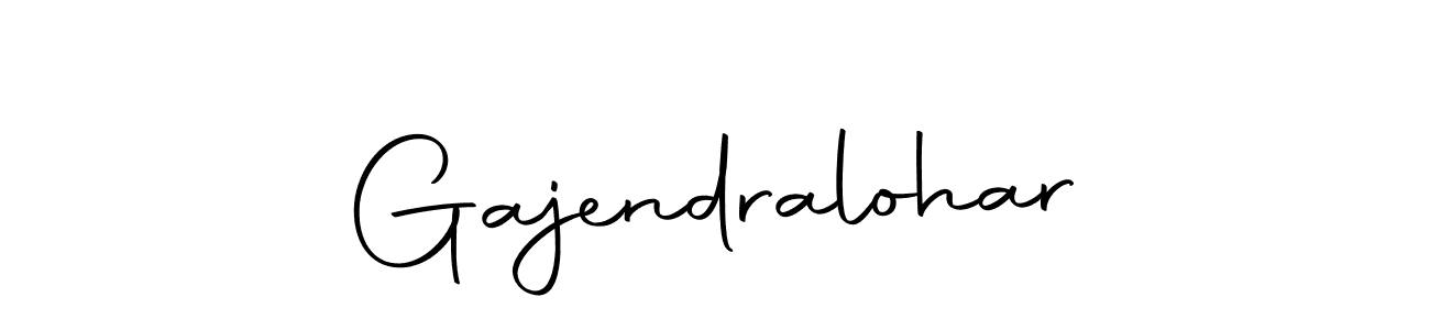 How to make Gajendralohar signature? Autography-DOLnW is a professional autograph style. Create handwritten signature for Gajendralohar name. Gajendralohar signature style 10 images and pictures png