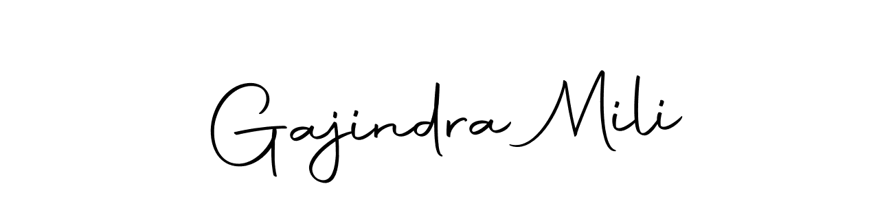 Autography-DOLnW is a professional signature style that is perfect for those who want to add a touch of class to their signature. It is also a great choice for those who want to make their signature more unique. Get Gajindra Mili name to fancy signature for free. Gajindra Mili signature style 10 images and pictures png