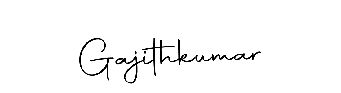 How to make Gajithkumar signature? Autography-DOLnW is a professional autograph style. Create handwritten signature for Gajithkumar name. Gajithkumar signature style 10 images and pictures png