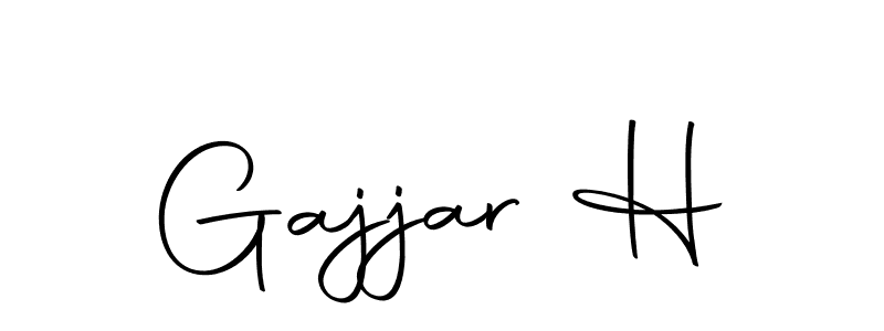 Make a beautiful signature design for name Gajjar H. Use this online signature maker to create a handwritten signature for free. Gajjar H signature style 10 images and pictures png
