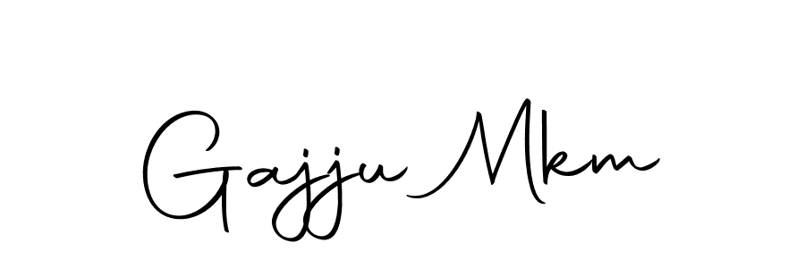 The best way (Autography-DOLnW) to make a short signature is to pick only two or three words in your name. The name Gajju Mkm include a total of six letters. For converting this name. Gajju Mkm signature style 10 images and pictures png