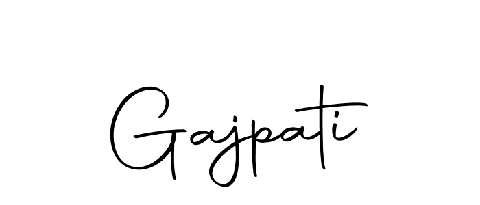 Design your own signature with our free online signature maker. With this signature software, you can create a handwritten (Autography-DOLnW) signature for name Gajpati. Gajpati signature style 10 images and pictures png