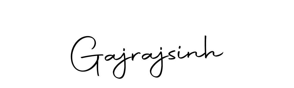 Design your own signature with our free online signature maker. With this signature software, you can create a handwritten (Autography-DOLnW) signature for name Gajrajsinh. Gajrajsinh signature style 10 images and pictures png