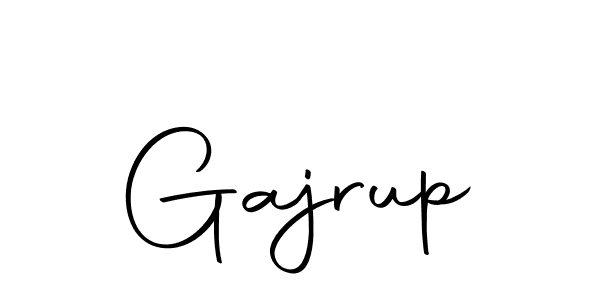 Make a beautiful signature design for name Gajrup. Use this online signature maker to create a handwritten signature for free. Gajrup signature style 10 images and pictures png