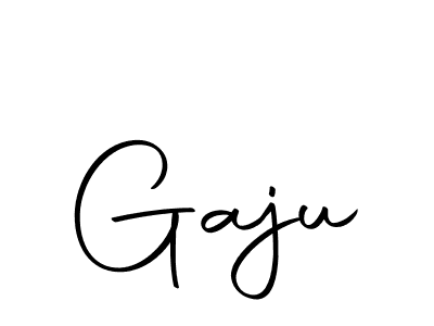 Use a signature maker to create a handwritten signature online. With this signature software, you can design (Autography-DOLnW) your own signature for name Gaju. Gaju signature style 10 images and pictures png