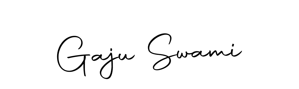 Create a beautiful signature design for name Gaju Swami. With this signature (Autography-DOLnW) fonts, you can make a handwritten signature for free. Gaju Swami signature style 10 images and pictures png