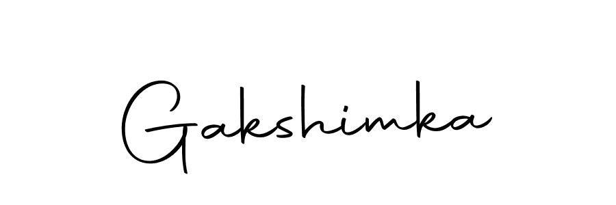 Also we have Gakshimka name is the best signature style. Create professional handwritten signature collection using Autography-DOLnW autograph style. Gakshimka signature style 10 images and pictures png