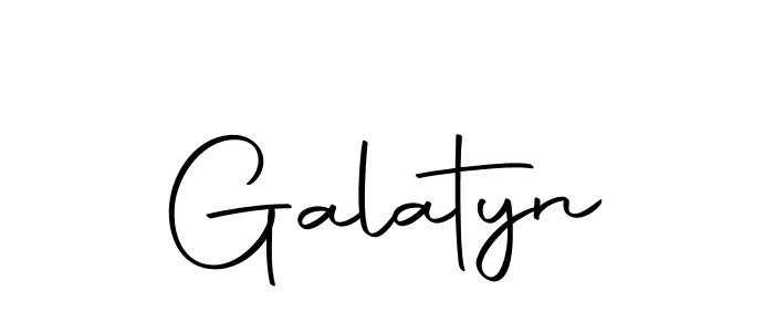Make a beautiful signature design for name Galatyn. With this signature (Autography-DOLnW) style, you can create a handwritten signature for free. Galatyn signature style 10 images and pictures png