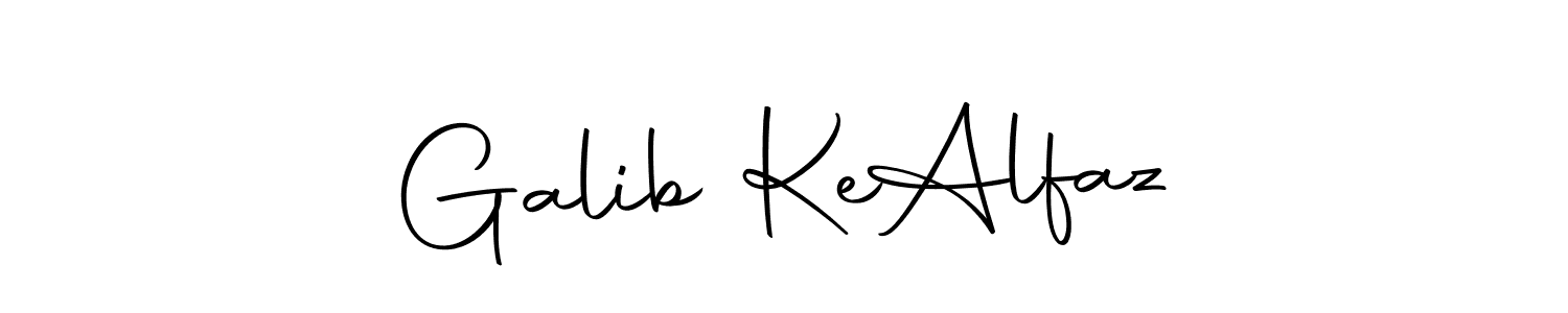 Galib Ke  Alfaz stylish signature style. Best Handwritten Sign (Autography-DOLnW) for my name. Handwritten Signature Collection Ideas for my name Galib Ke  Alfaz. Galib Ke  Alfaz signature style 10 images and pictures png