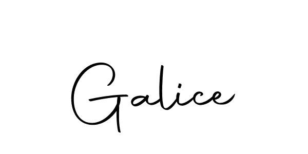 Make a beautiful signature design for name Galice. Use this online signature maker to create a handwritten signature for free. Galice signature style 10 images and pictures png