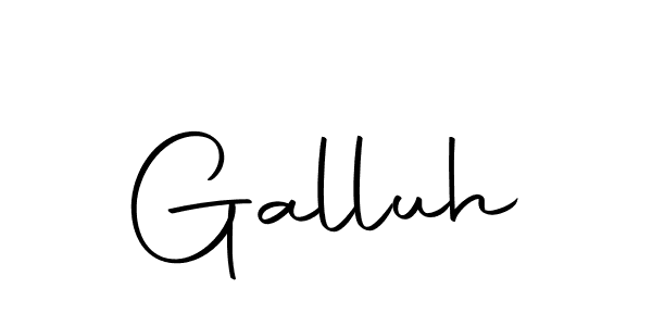 You should practise on your own different ways (Autography-DOLnW) to write your name (Galluh) in signature. don't let someone else do it for you. Galluh signature style 10 images and pictures png