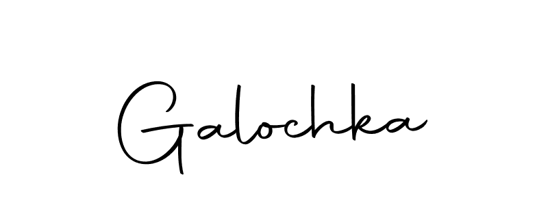 Make a beautiful signature design for name Galochka. With this signature (Autography-DOLnW) style, you can create a handwritten signature for free. Galochka signature style 10 images and pictures png