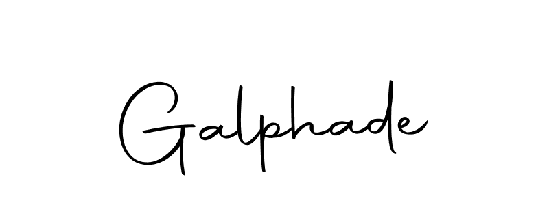 Design your own signature with our free online signature maker. With this signature software, you can create a handwritten (Autography-DOLnW) signature for name Galphade. Galphade signature style 10 images and pictures png