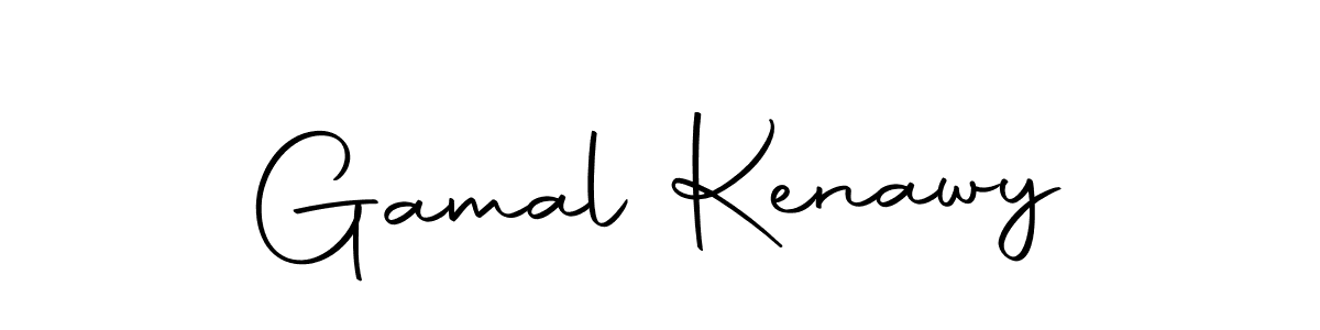 Make a beautiful signature design for name Gamal Kenawy. With this signature (Autography-DOLnW) style, you can create a handwritten signature for free. Gamal Kenawy signature style 10 images and pictures png