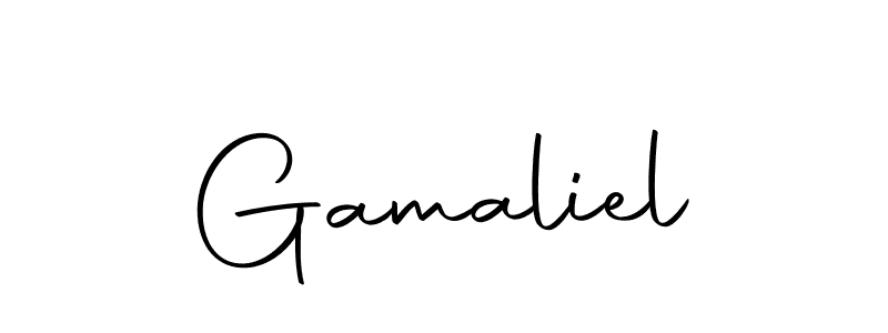 Use a signature maker to create a handwritten signature online. With this signature software, you can design (Autography-DOLnW) your own signature for name Gamaliel. Gamaliel signature style 10 images and pictures png