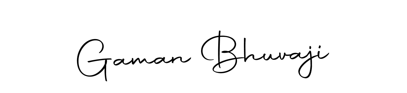 Similarly Autography-DOLnW is the best handwritten signature design. Signature creator online .You can use it as an online autograph creator for name Gaman Bhuvaji. Gaman Bhuvaji signature style 10 images and pictures png