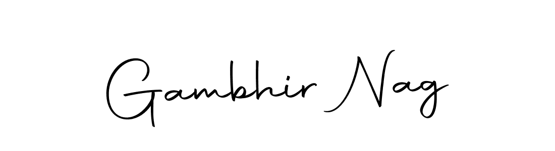 You should practise on your own different ways (Autography-DOLnW) to write your name (Gambhir Nag) in signature. don't let someone else do it for you. Gambhir Nag signature style 10 images and pictures png