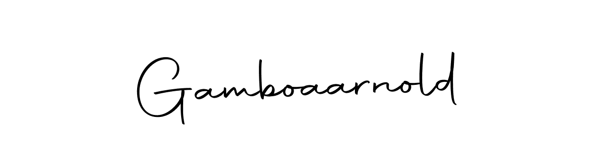 It looks lik you need a new signature style for name Gamboaarnold. Design unique handwritten (Autography-DOLnW) signature with our free signature maker in just a few clicks. Gamboaarnold signature style 10 images and pictures png