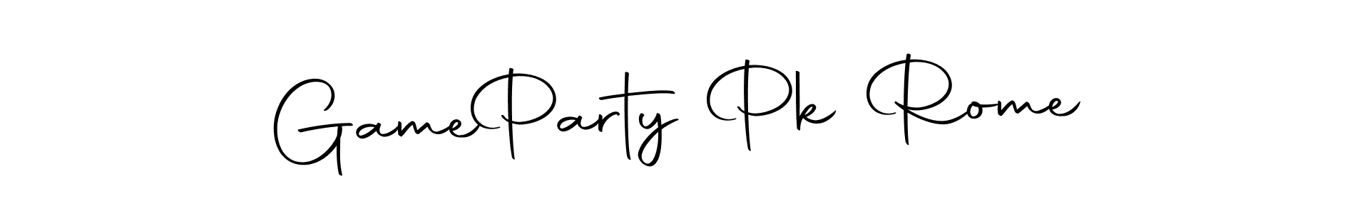 How to Draw Game  Party Pk Rome signature style? Autography-DOLnW is a latest design signature styles for name Game  Party Pk Rome. Game  Party Pk Rome signature style 10 images and pictures png