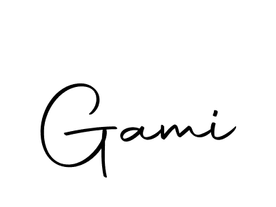 You should practise on your own different ways (Autography-DOLnW) to write your name (Gami) in signature. don't let someone else do it for you. Gami signature style 10 images and pictures png