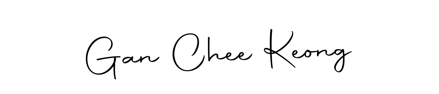 How to make Gan Chee Keong name signature. Use Autography-DOLnW style for creating short signs online. This is the latest handwritten sign. Gan Chee Keong signature style 10 images and pictures png