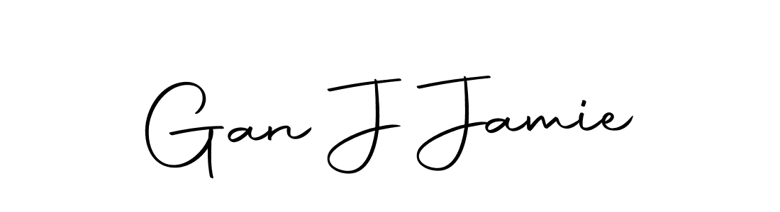 The best way (Autography-DOLnW) to make a short signature is to pick only two or three words in your name. The name Gan J Jamie include a total of six letters. For converting this name. Gan J Jamie signature style 10 images and pictures png