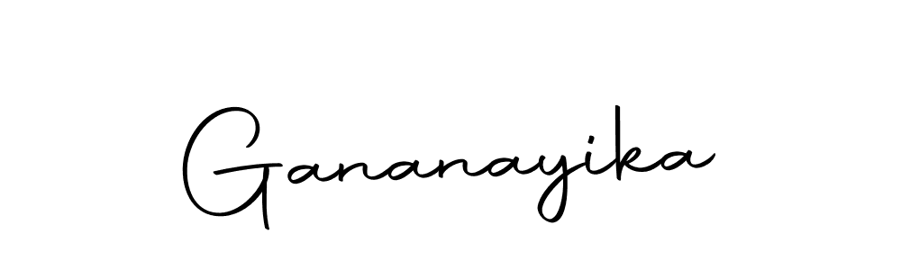 Also we have Gananayika name is the best signature style. Create professional handwritten signature collection using Autography-DOLnW autograph style. Gananayika signature style 10 images and pictures png