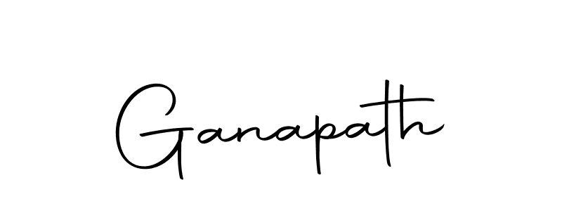 How to make Ganapath signature? Autography-DOLnW is a professional autograph style. Create handwritten signature for Ganapath name. Ganapath signature style 10 images and pictures png