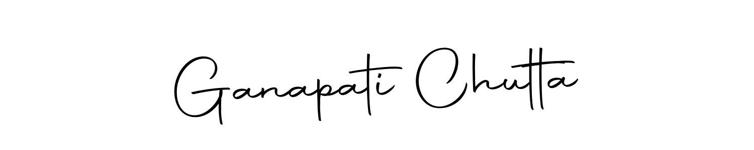 Create a beautiful signature design for name Ganapati Chutta. With this signature (Autography-DOLnW) fonts, you can make a handwritten signature for free. Ganapati Chutta signature style 10 images and pictures png