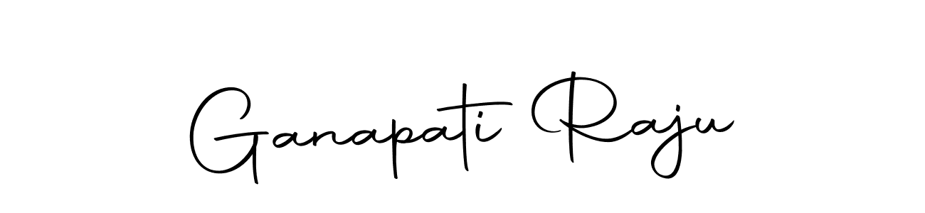 You should practise on your own different ways (Autography-DOLnW) to write your name (Ganapati Raju) in signature. don't let someone else do it for you. Ganapati Raju signature style 10 images and pictures png
